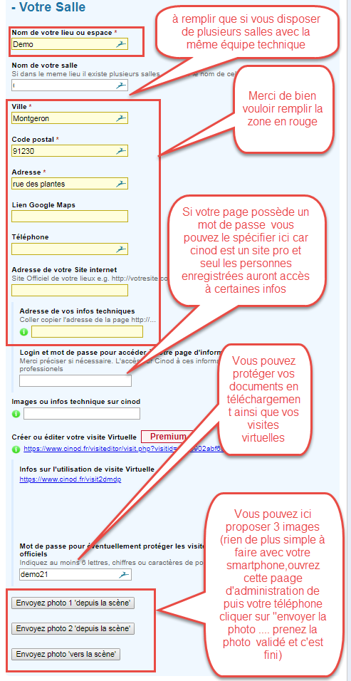votre salle